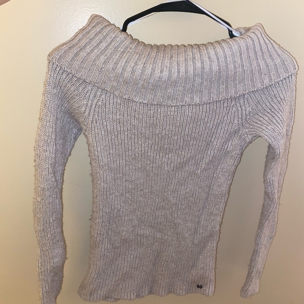 Hollister Tan Sweater
